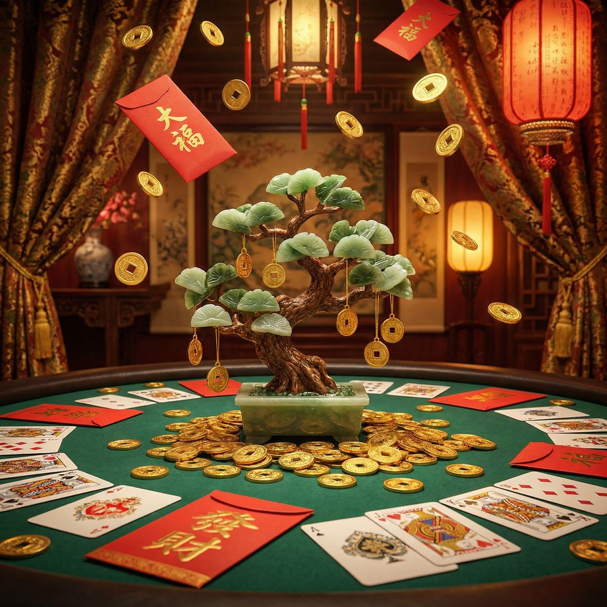 摇钱树棋牌游戏界面